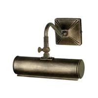 Képmegvilágító Lámpa Pl1-10-Blk-Gold - fekete/aranyszínű, Basics, fém (19/13.5/20cm) - Elstead Lighting