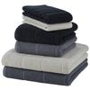 HANDDUK ANNA - svart, textil (50/100cm) - Modern Living
