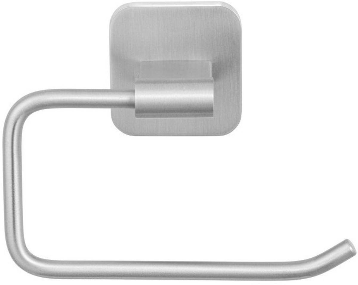 Suport hârtia igienică Porto - culoare inox, Modern, metal (14/6,5/10cm) - Wenko