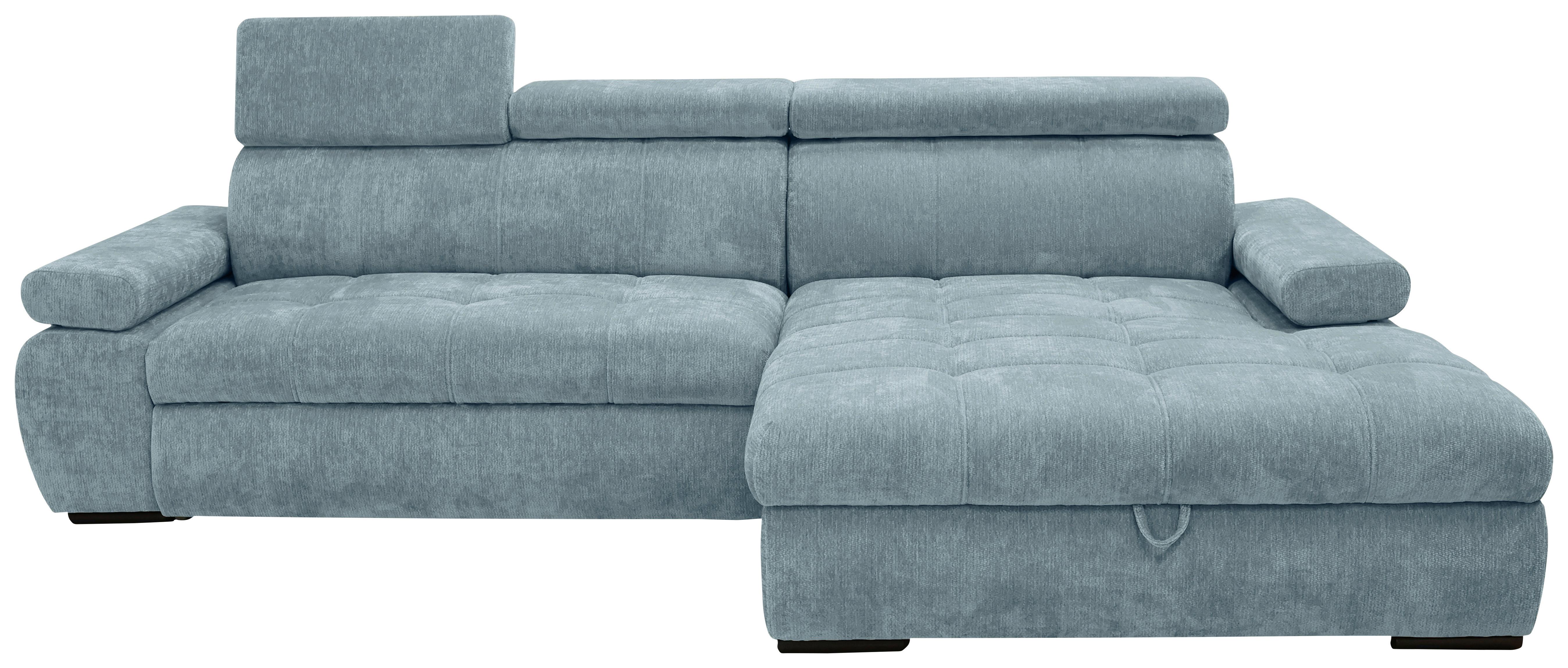 Coltar VEGAS - verde mentă, Design, lemn/textil (294/173cm) - Modern Living