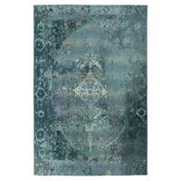 Outdoorteppich my Gobelina Weiß/Hellblau ca. 200x290cm - Weiß/Hellblau, Design, Textil (200/290cm) - Obsession