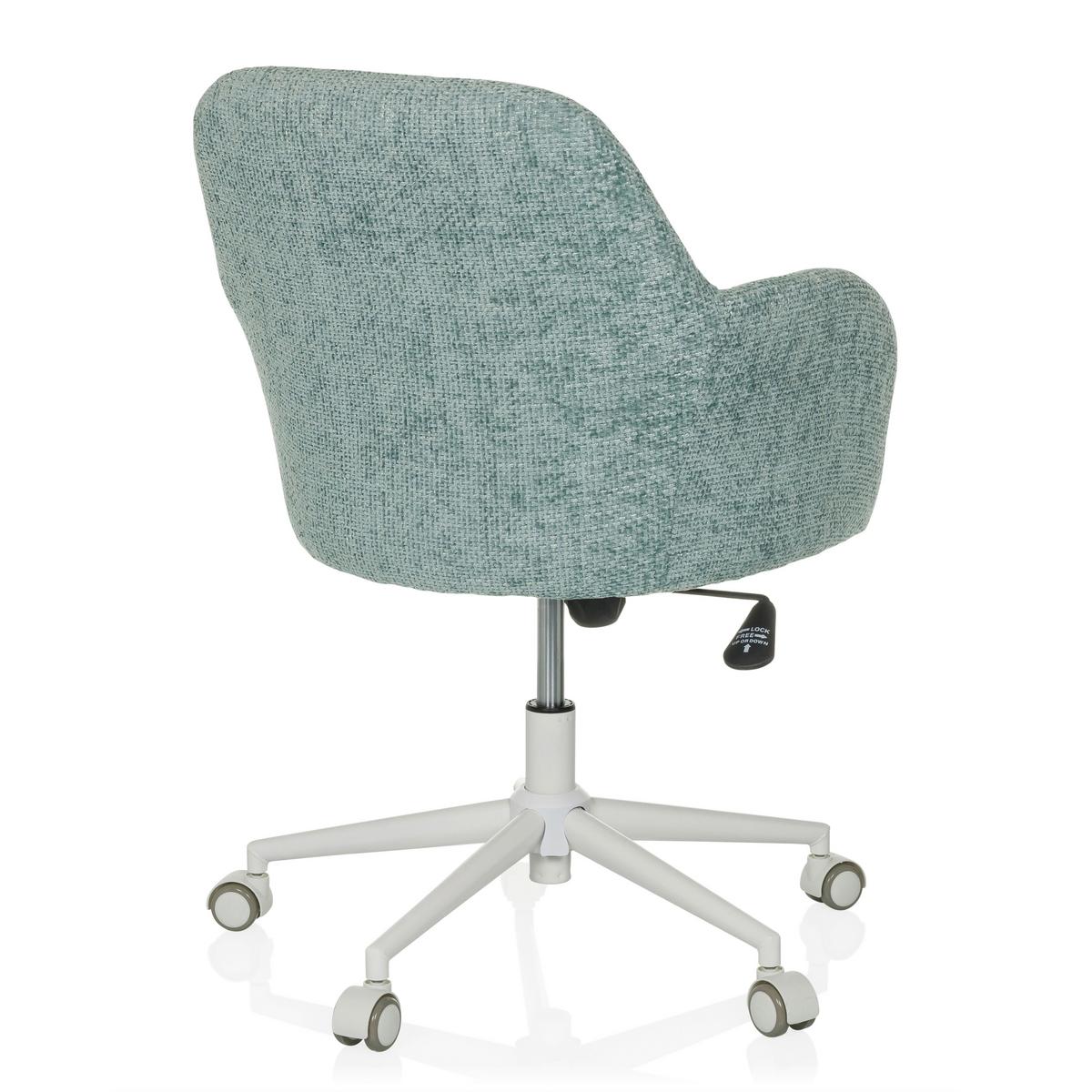 Vrtljivi Stol Solao Home, Metino Siva - metino siva/bela, Moderno, kovina/tekstil (58/78/60cm) - MID.YOU