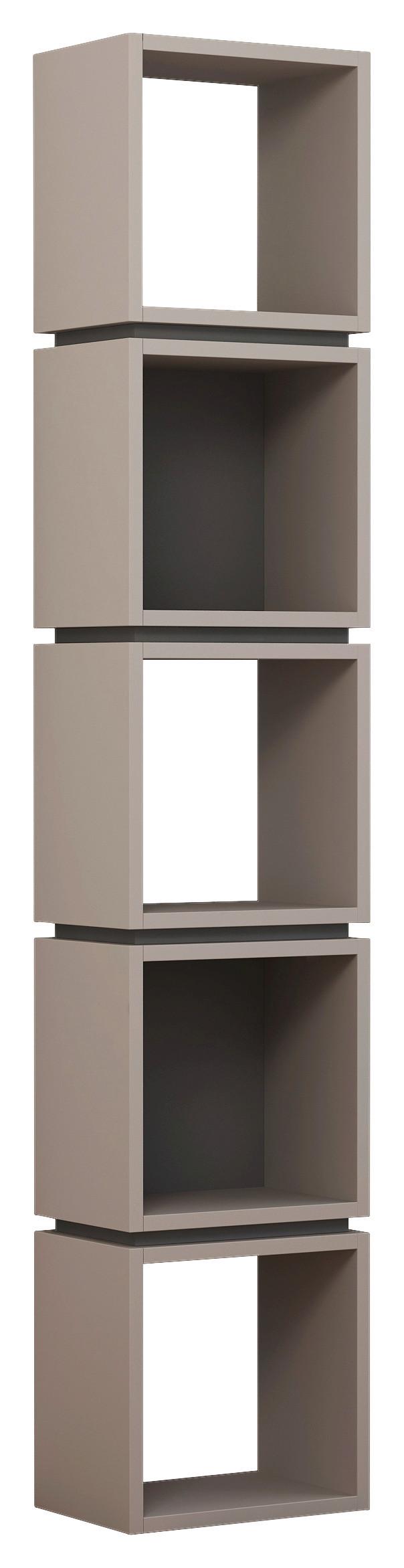 Regal Multi - Beige, Design, Holzwerkstoff (32/167/22cm) - Livetastic