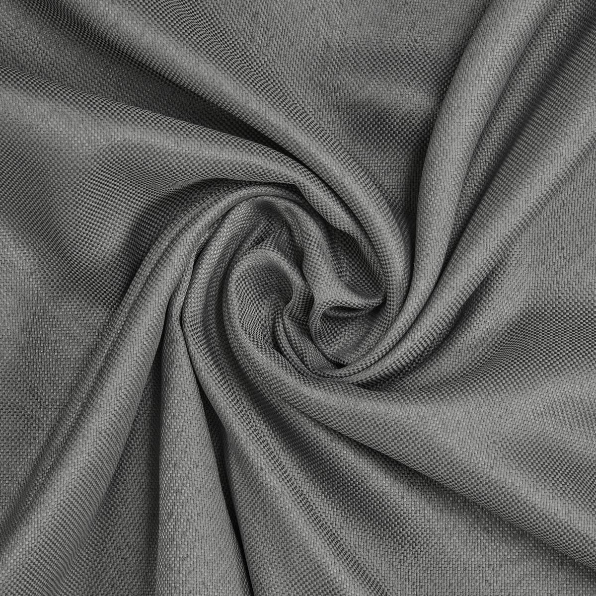 Verdunkelungsvorhang Roman in Anthrazit ca. 135x255cm - Anthrazit, MODERN, Textil (135/255cm) - Premium Living