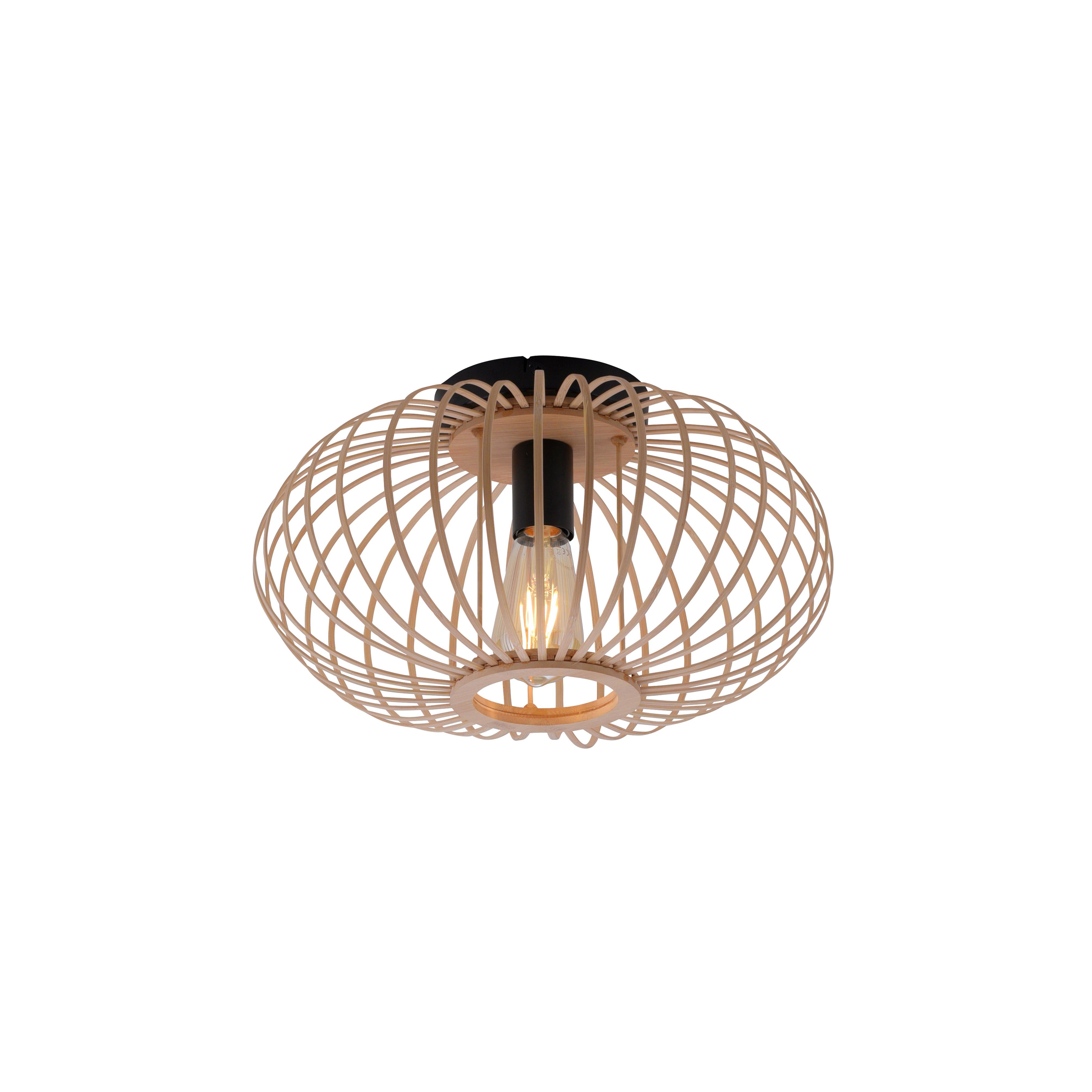 LAMPA SUFITOWA RACOON - tworzywo sztuczne/metal (40/40/23cm)