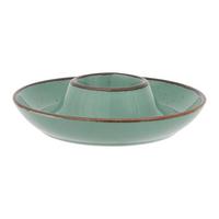 Eierbecher Capri Grün - Grün, MODERN, Keramik (14cm) - Mömax