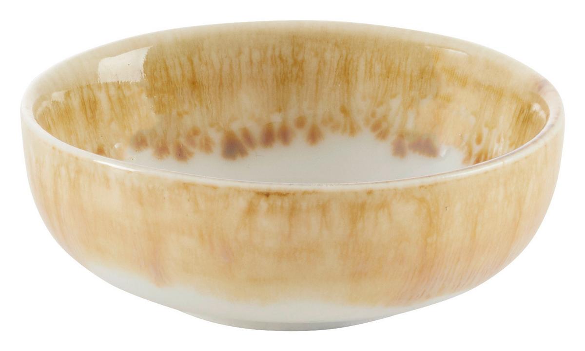 Bol pentru sos Saturn - bej, Modern, ceramică (8cm) - Mömax