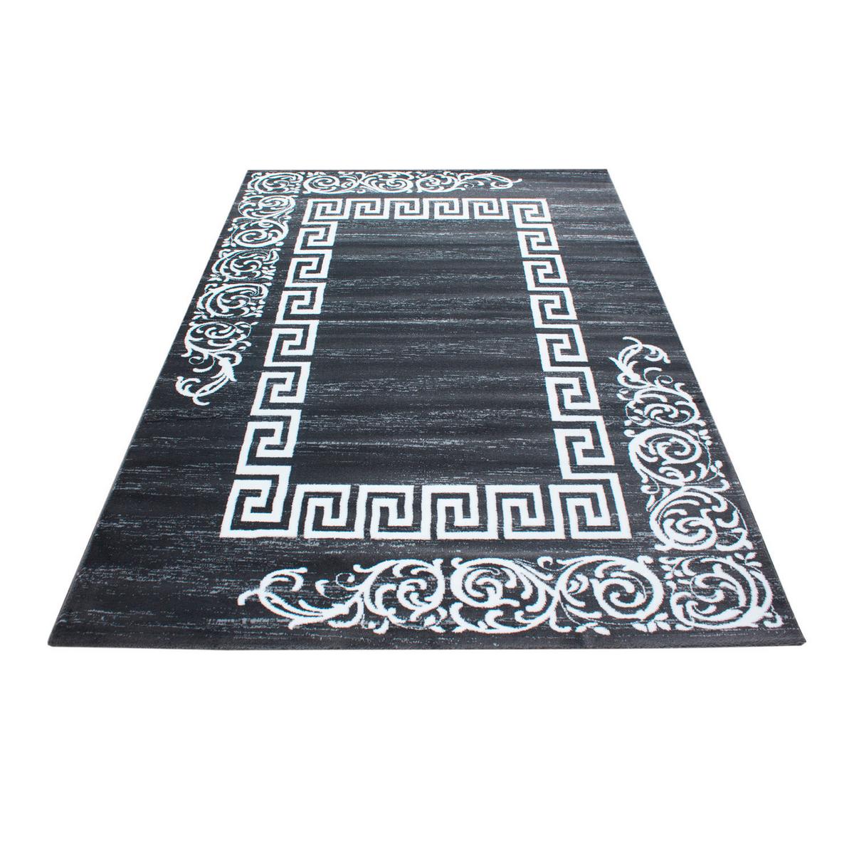 Flachwebeteppich Miami Grau ca. 240x340cm - Grau, Design, Textil (240/340cm) - Novel