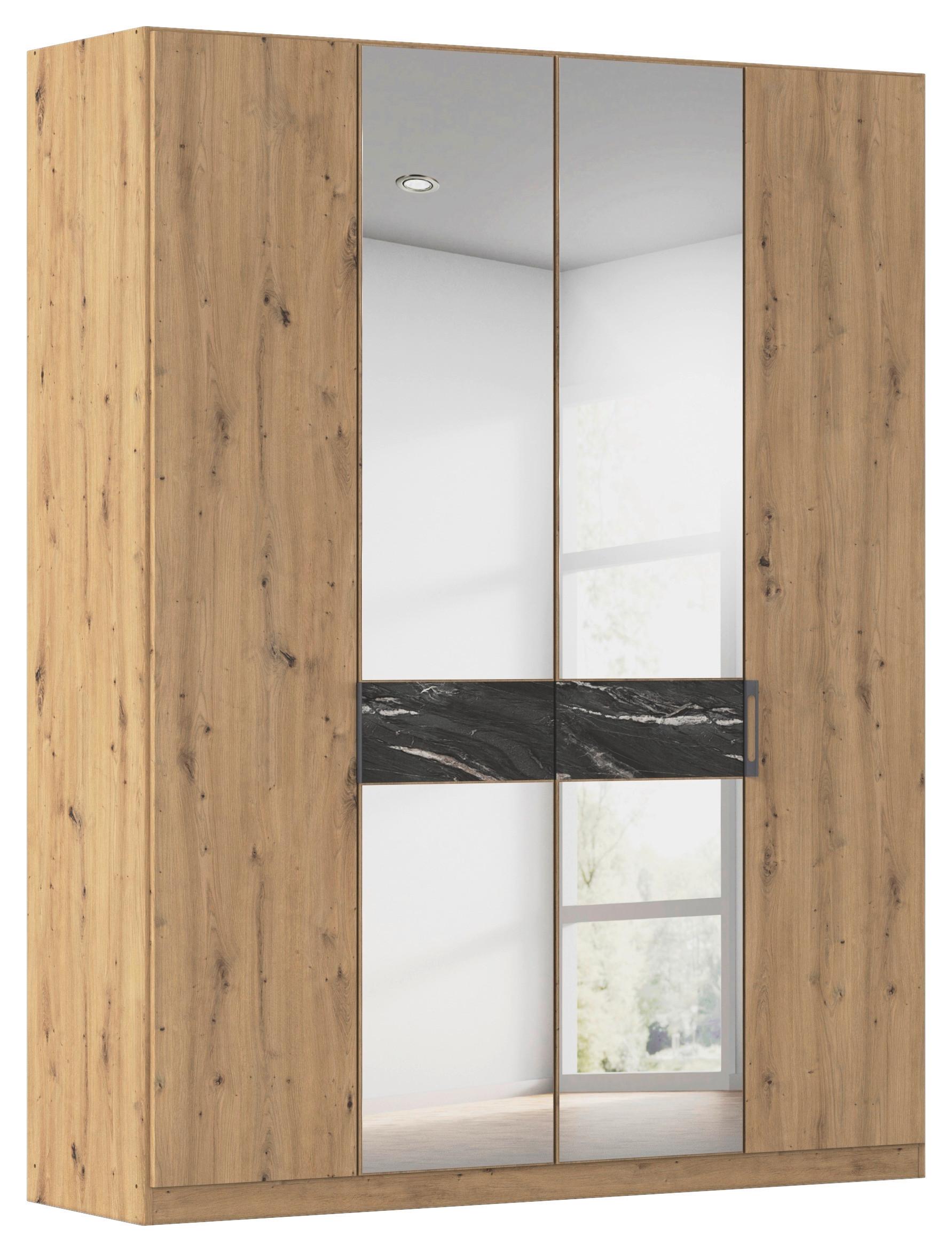 DULAP USI ROTATIVE VERSITY-D - argintiu/stejar Artisan, Trend, material pe bază de lemn (181/229/54cm) - James Wood