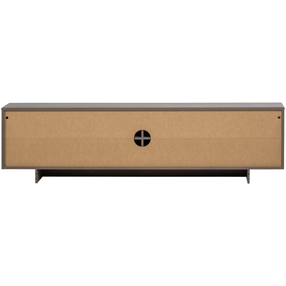 LOWBOARD Nova Braun B: 200cm - Braun, Design, Holz (200/52/40cm) - Livetastic