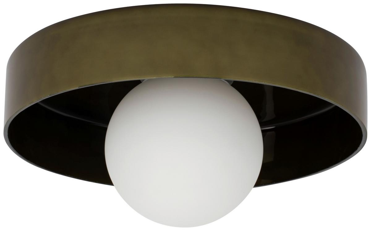 LAMPA SUFITOWA KORDULA - zielony, Design, metal/szkło (35/18cm) - Collett's Monde
