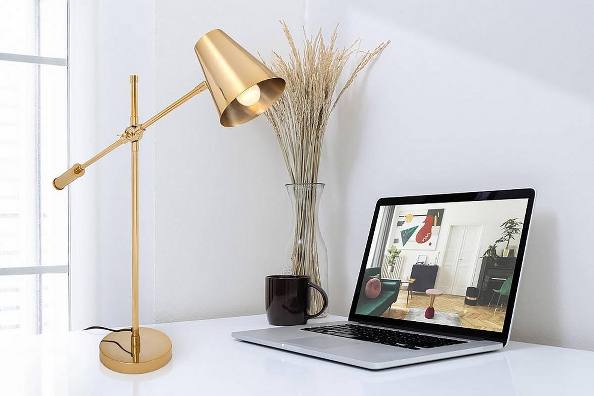 Schreibtischleuchte Tischlampe Celeste 525 - Trend (68/18/74cm) - Kayoom