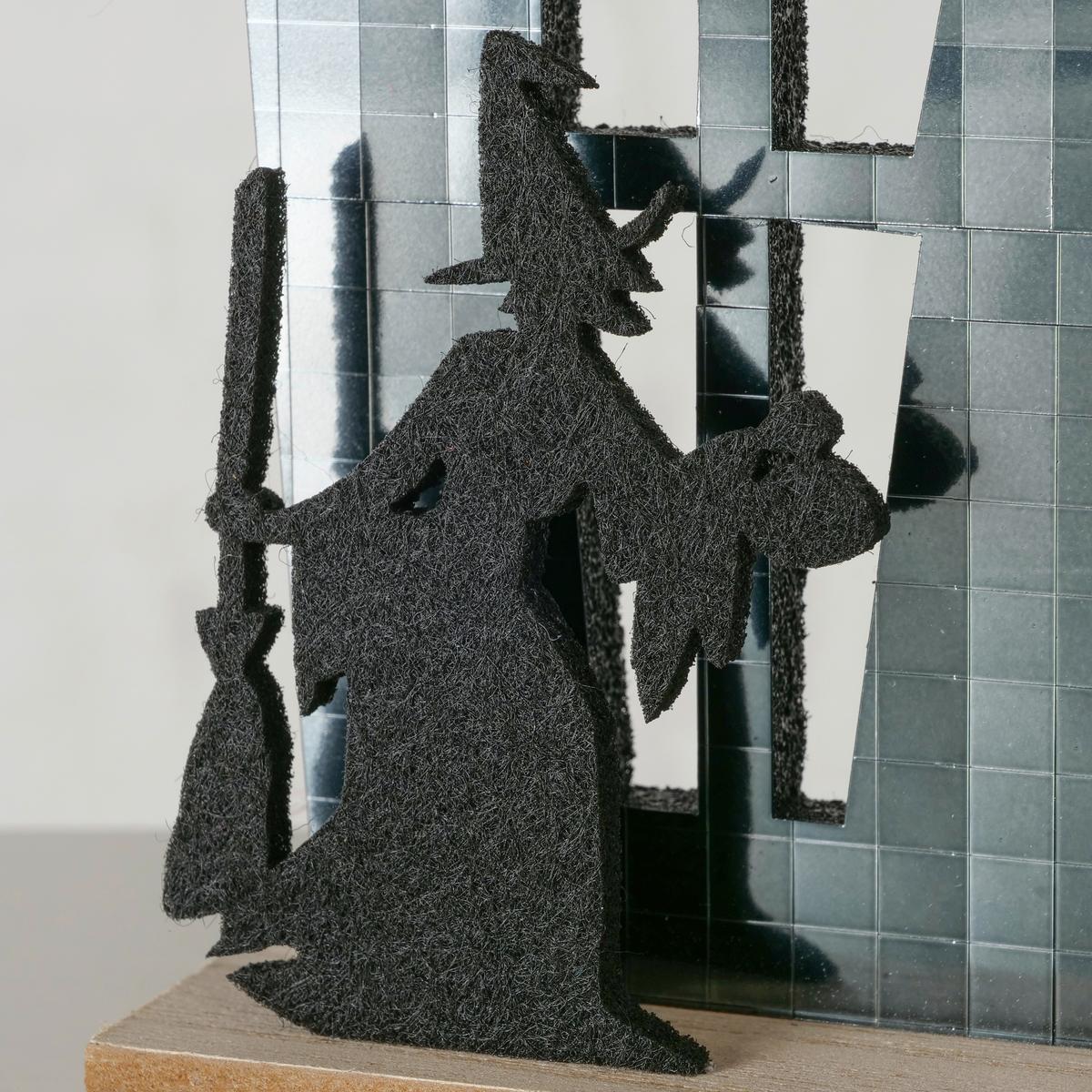 Dekohaus Boozar I diverse Modelle - Schwarz, KONVENTIONELL, Holzwerkstoff/Kunststoff (18,5/21/5cm) - Mömax