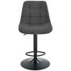 BARPALL NINO - grå/svart, Modern, metall/trä (46cm) - Mömax