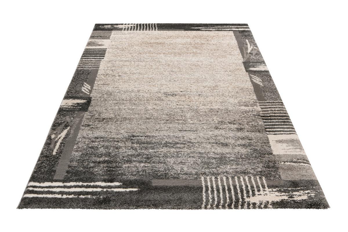 FLACHWEBETEPPICH MY FRISCO 284 - Grau, Basics, Textil (80/150cm)