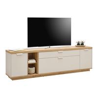 TV-Element Jake Eiche Artisan/Kaschmir - Kaschmir/Eiche Artisan, MODERN, Holzwerkstoff/Kunststoff (213/62/38cm) - Mömax