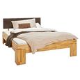 Bett Natur 140x200cm - Naturfarben, LIFESTYLE, Holz (140/200cm) - ZANDIARA