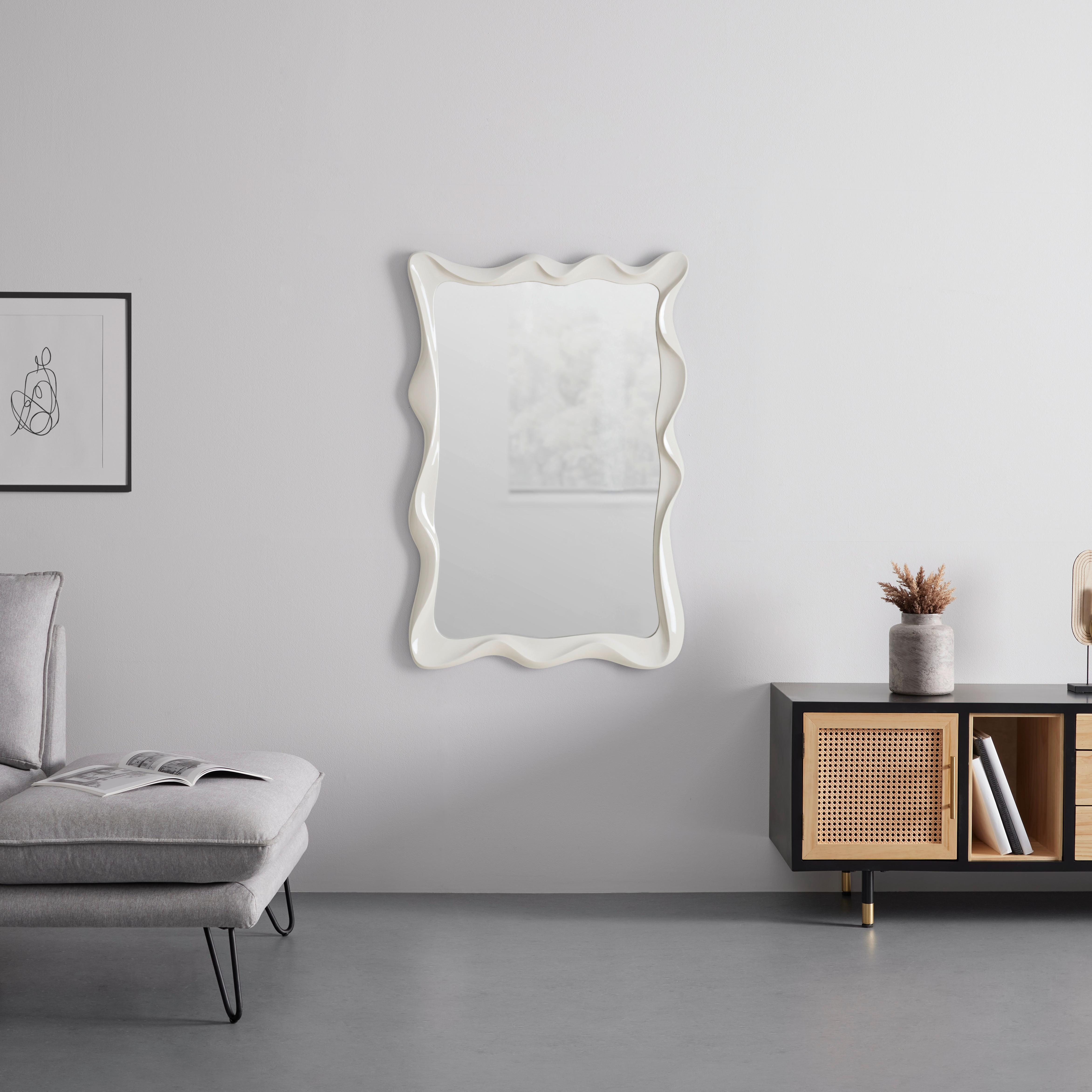 SPEGEL SINA -EXKLUSIV- - kashmir, Modern, trämaterial/glas (80/120/5cm) - Mömax