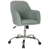 Vrtljivi Stol Solao 300, Meta Zelena - barve kroma/metino zelena, Basics, kovina/umetna masa (68/85-94/68cm) - MID.YOU
