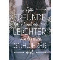 Glückwunschkarte Visual Statements - Multicolor, Basics, Papier (11,5/16cm) - VS Visual Statements