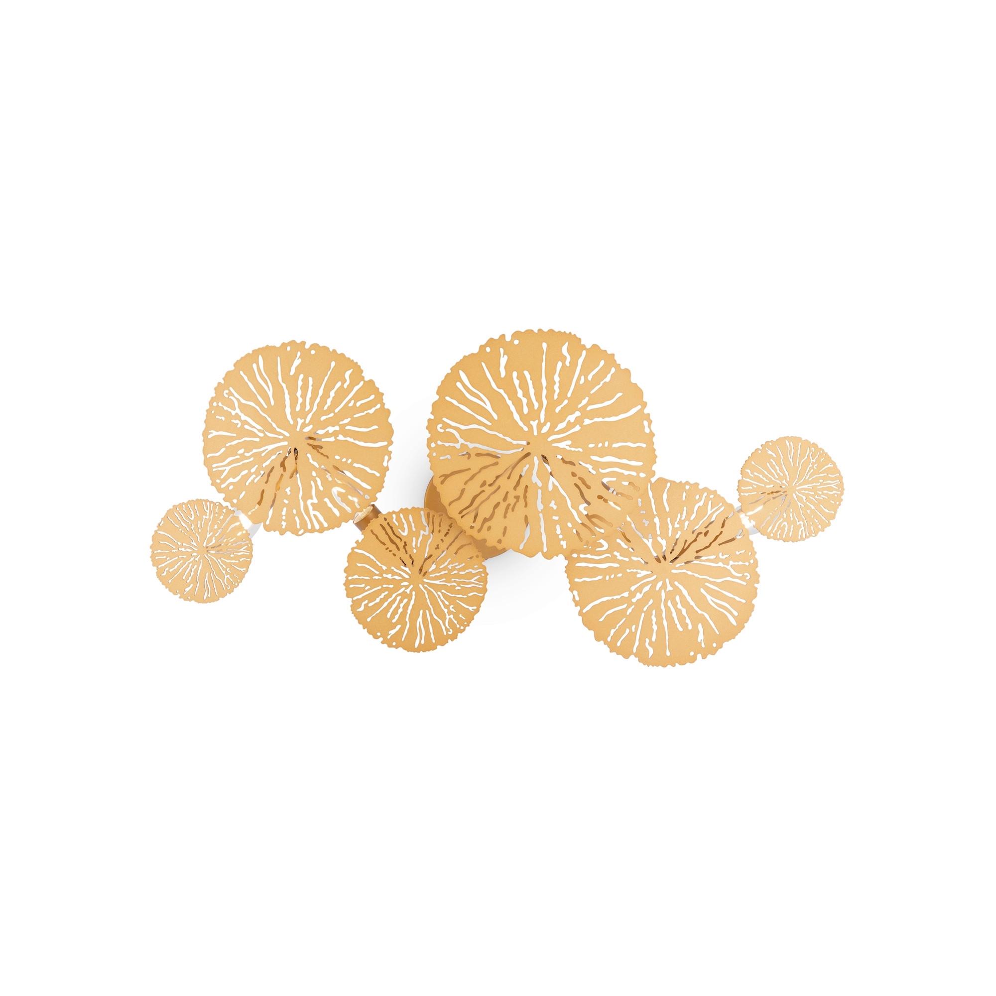 Wandleuchte Lovetann Gold max. 40 Watt - Goldfarben, Trend, Metall (33,4/76,6/17,8cm) - MAYTONI
