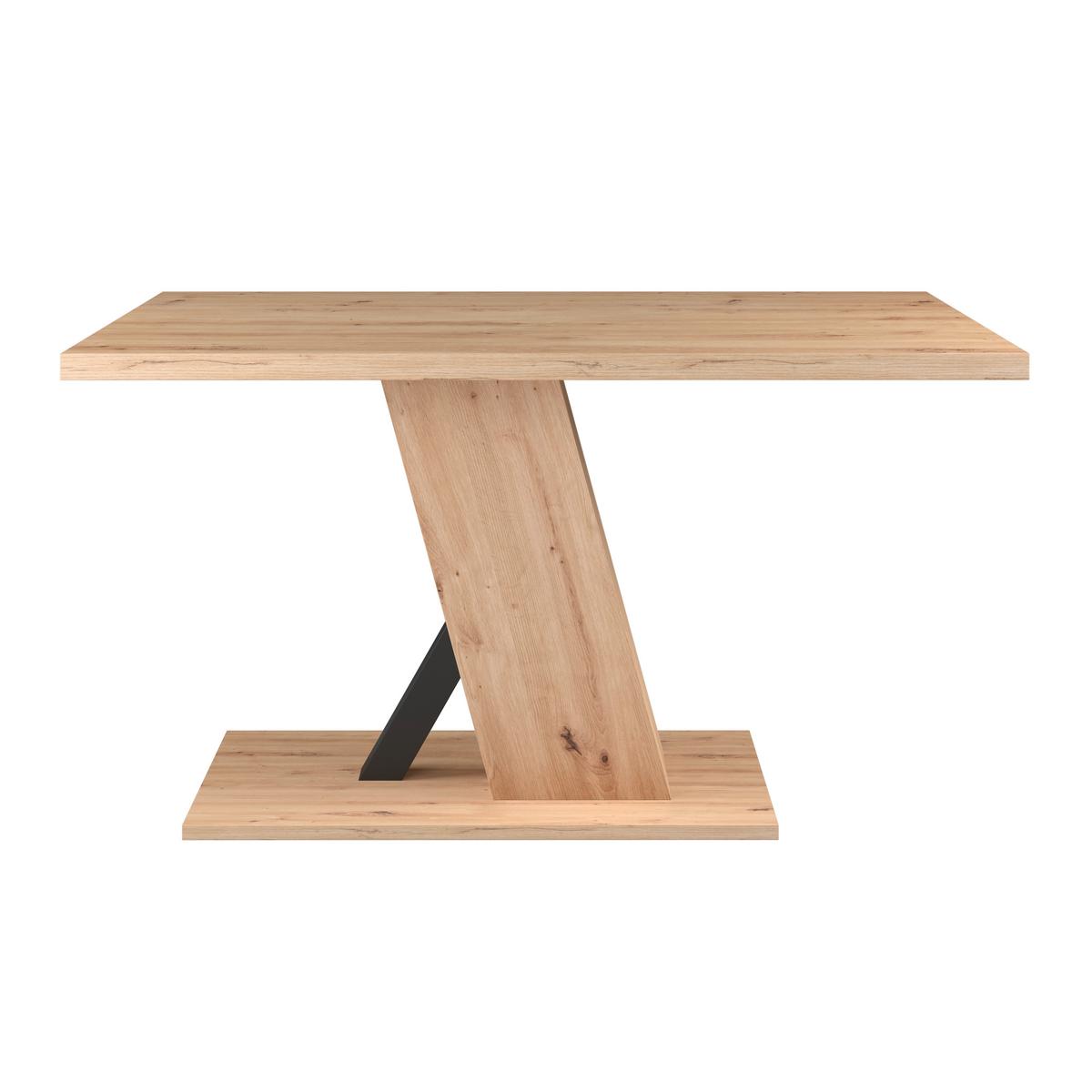 Masă SEVERIN 138 - culoare lemn stejar, Modern, material pe bază de lemn (138/76/90cm)