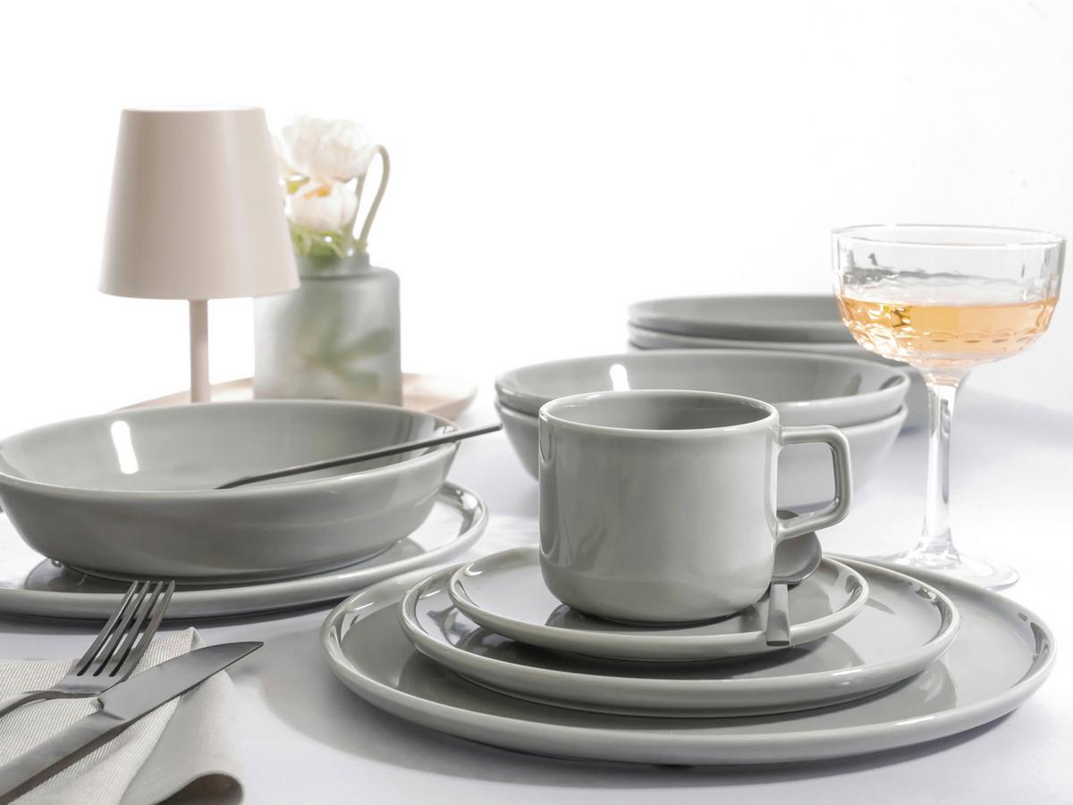 Kombinirani Servis Chef Collection, 30-Delni - svetlo siva, Basics, keramika - Creatable