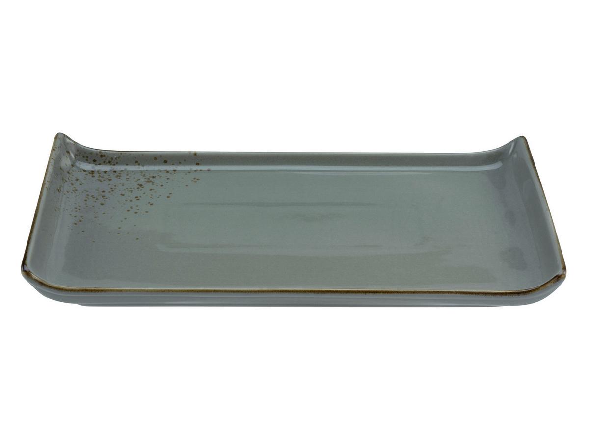 Set Pladnjev Za Serviranje Stone, 2-Delni - siva, Trend, keramika (16,5/33cm) - Creatable
