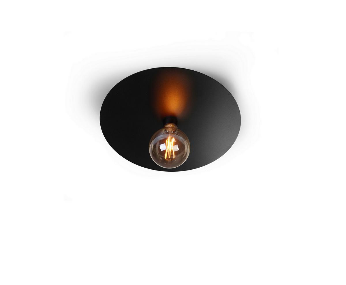 LAMPA SUFITOWA 18980299 CHIO - czarny, Basics, metal (34/6,5cm) - BOPP
