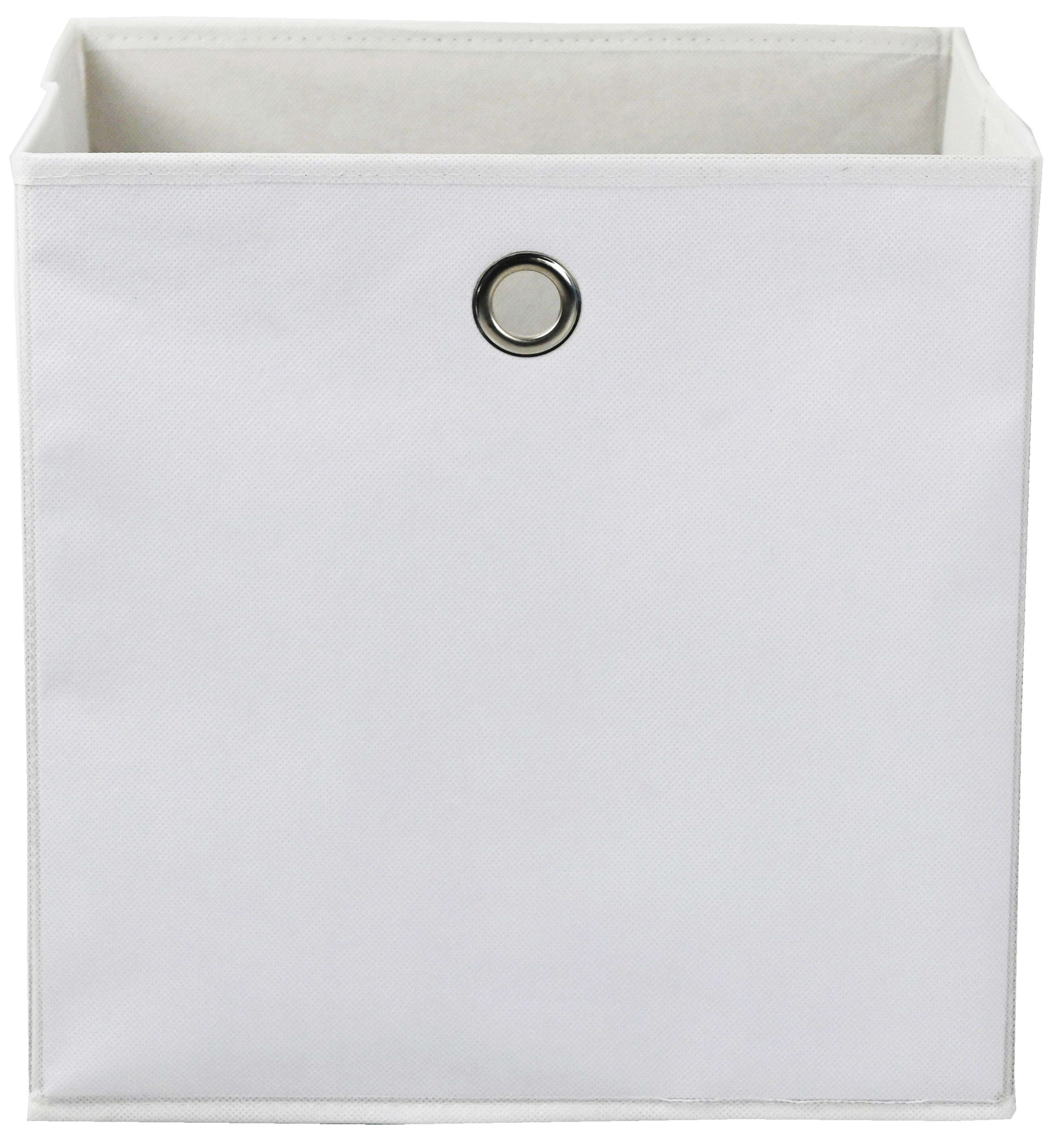 VIKBAR FÖRVARINGSKORG FIBI -EXT- vit 30/30/30 cm