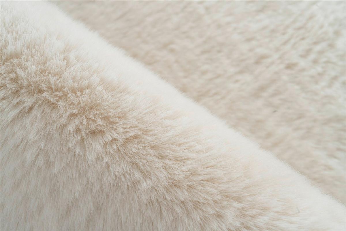 FELLTEPPICH RABBIT 625 - Weiss, Konventionell (40/60cm) - Kayoom