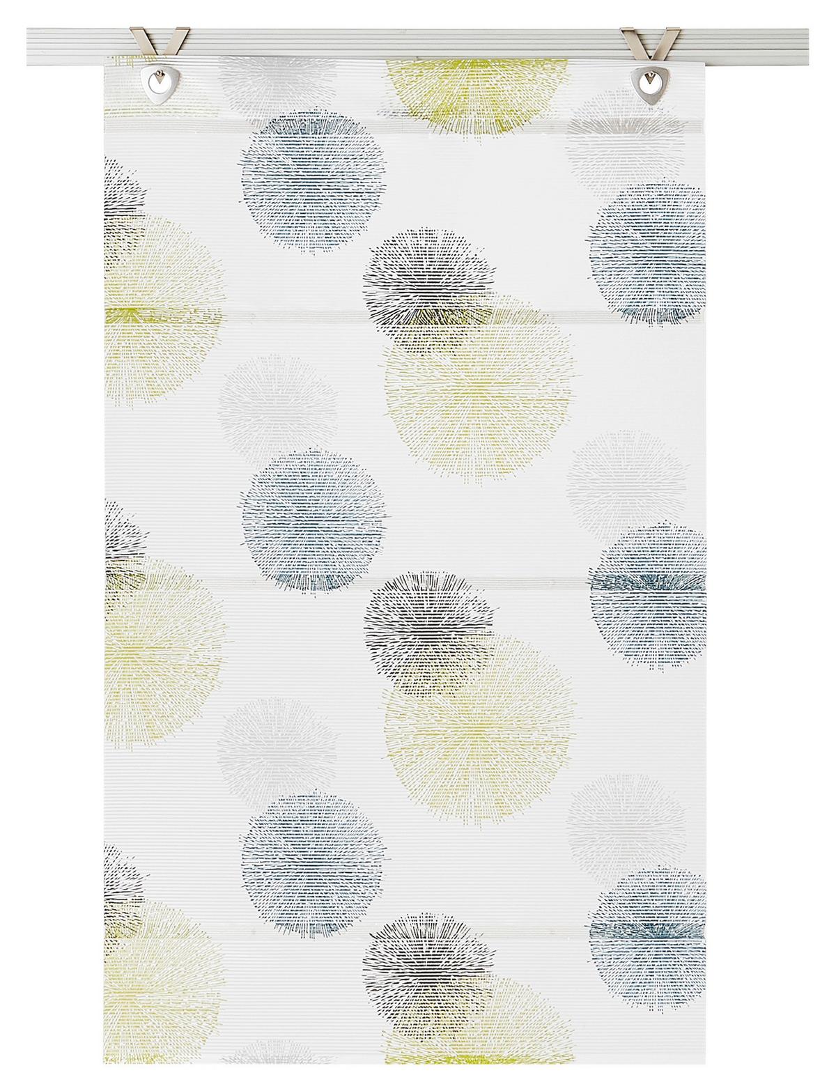 ROLETA BELIZE - zielony/niebieski, Basics, tkanina (80/210cm) - Novel