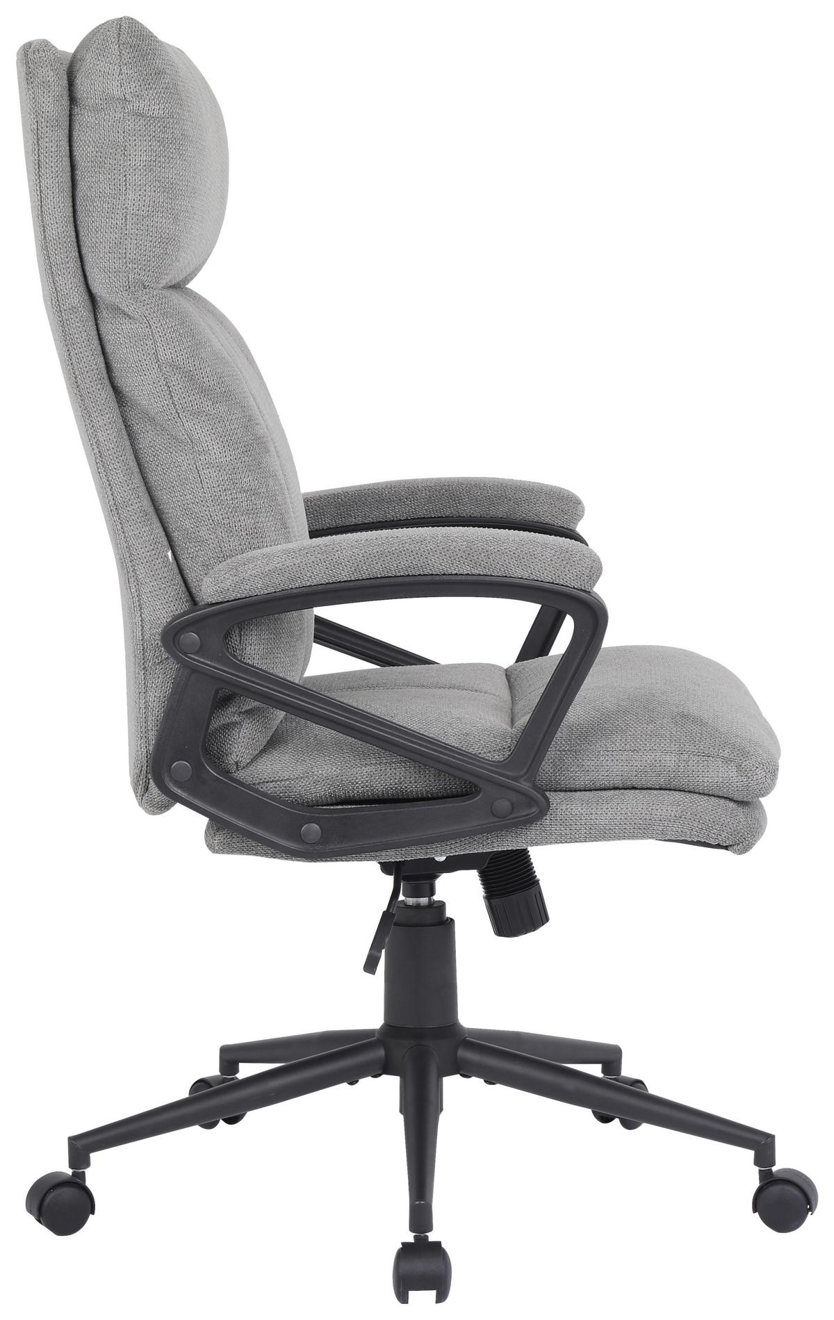 Uredska Stolica Anna 2 - siva/crna, Moderno, drvo/metal (63/122/68cm) - Modern Living