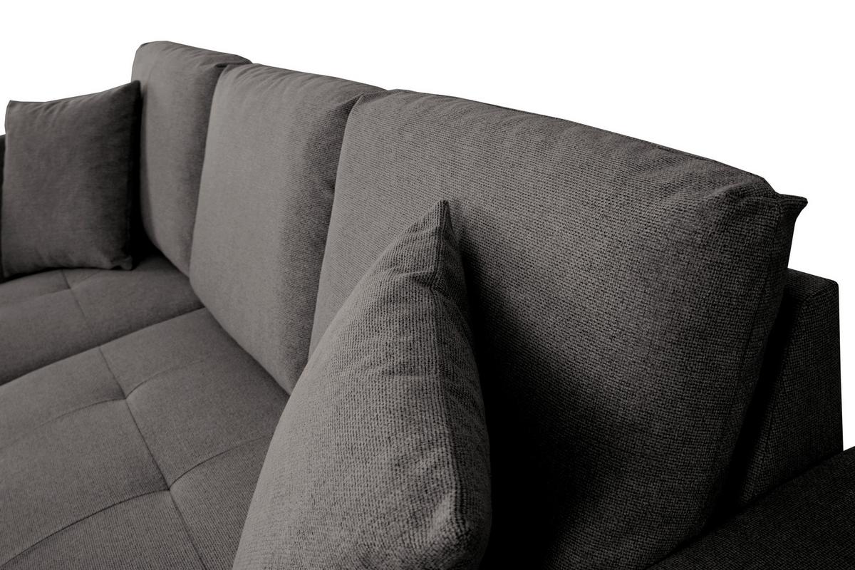 Coltar LUKAS - gri închis, Trend, textil (158/239cm)