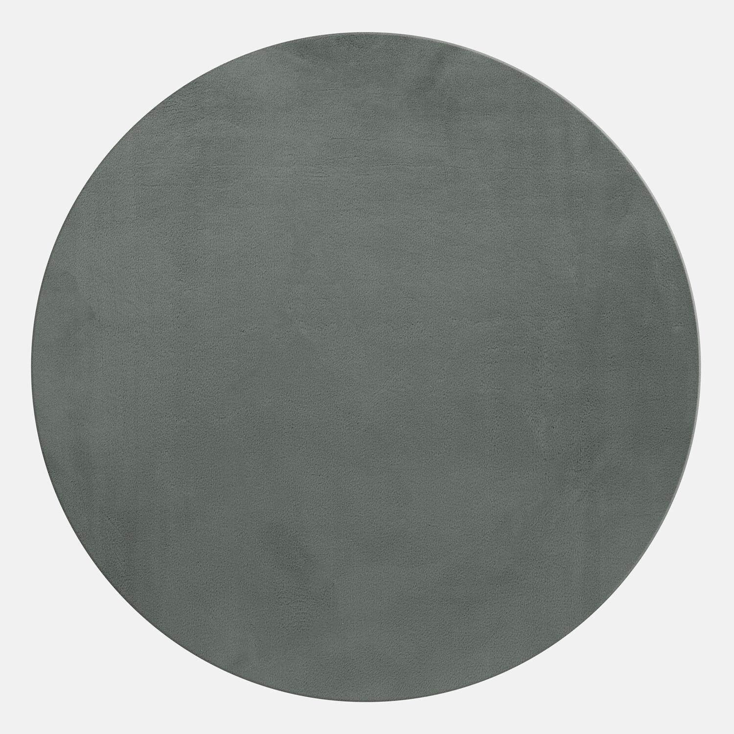 Preproga Z Visokim Florom Pouffy, Zelena, 200cm - zelena, Basics, tekstil (200/200cm)