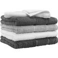 Handtuch Melanie Anthrazit - Anthrazit, Textil (50/100cm) - MÖMAX modern living