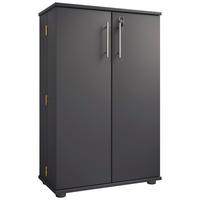 CD-REGAL ENGALO XL - Anthrazit/Schwarz, Design, Holzwerkstoff/Kunststoff (60/93/31cm) - MID.YOU