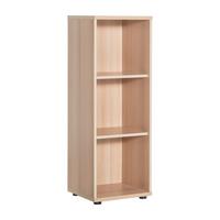 Aktenregal in Buchefarbe - Buchefarben/Schwarz, Basics, Holzwerkstoff/Kunststoff (39,3/110,9/34,5cm) - MID.YOU