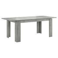 Esstisch Titan ca. 160x90x76 cm Rauchsilber - Design, Holzwerkstoff (160/90/76cm) - MID.YOU