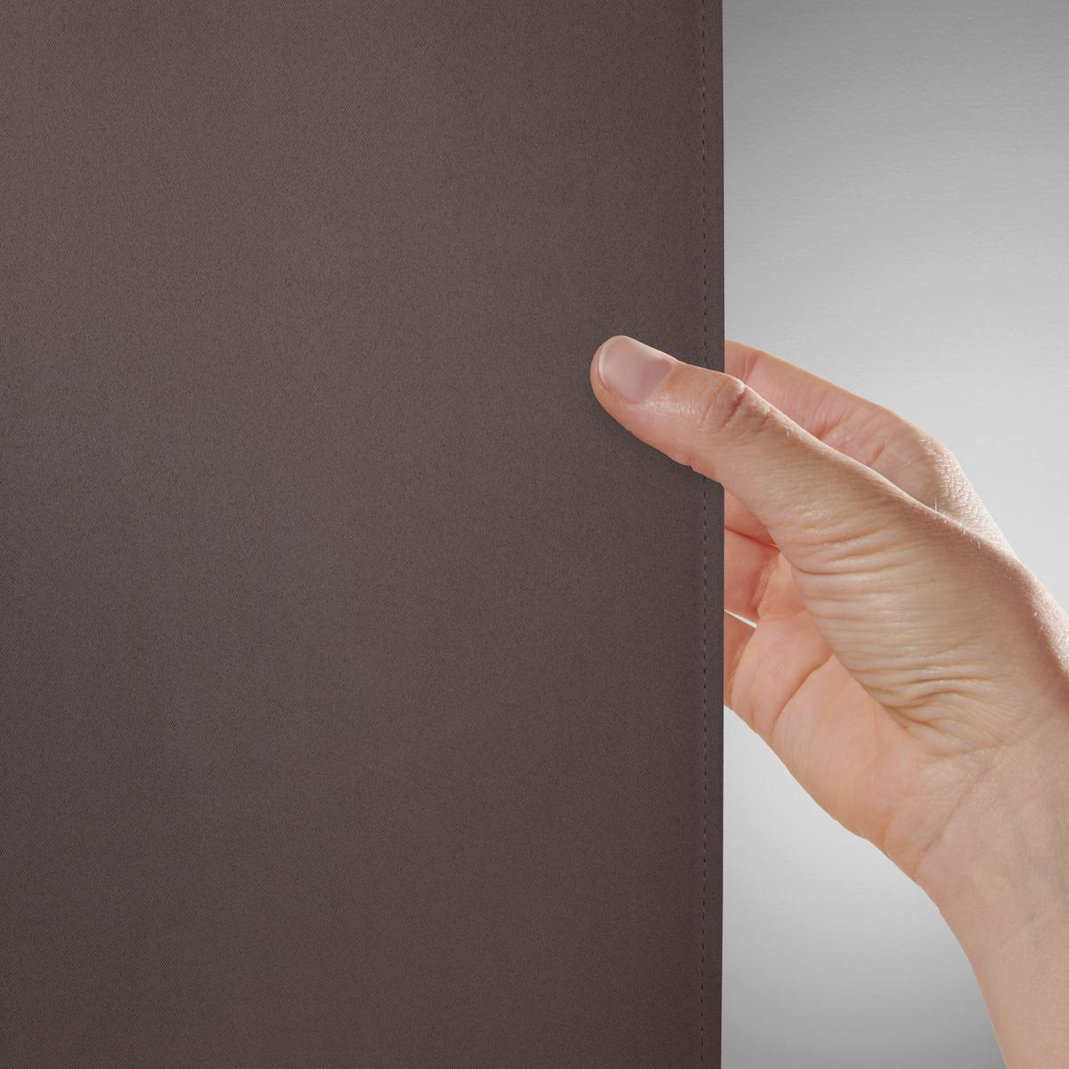 Sötétítőfüggöny 2db-Os Henri 140/245 - barna, textil (135/245cm) - Mömax