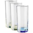 Gläserset Conny, 3-teilig - Blau/Klar, Glas (6/13,8cm) - Mömax modern living Gläserset Conny, 3-teilig - Blau/Klar, Glas (6/13,8cm) - Mömax modern living