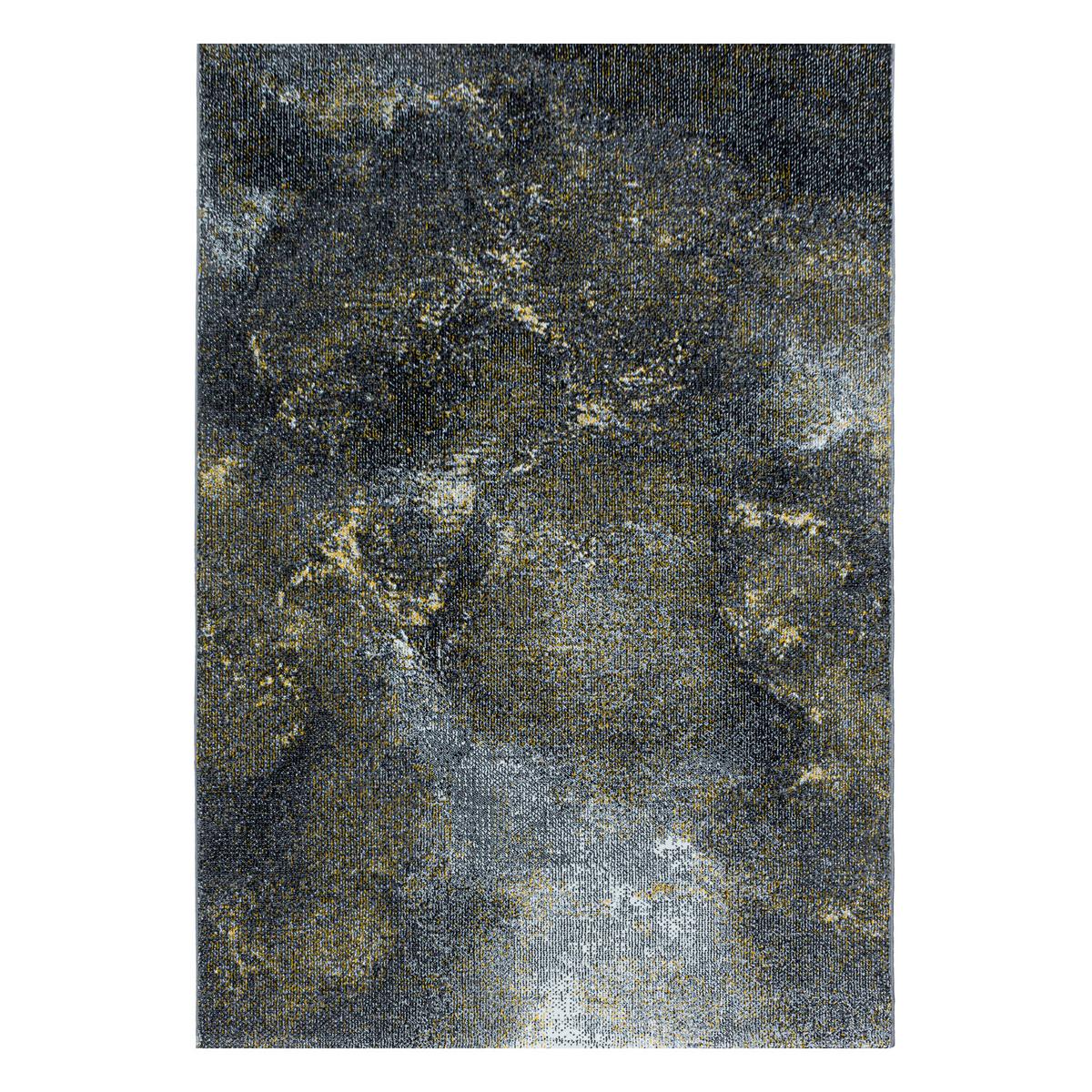 Webteppich Ottawa Gelb ca. 80x150cm - Gelb, Design, Textil (80/150cm)