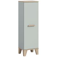 Midischrank Star ca. 34x116x31cm Eiche/Grüngrau - Graugrün/Eiche San Remo, MODERN, Holzwerkstoff/Kunststoff (34/116/31cm) - MID.YOU
