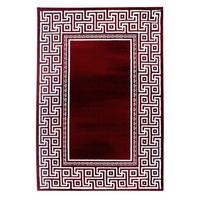 Flachwebeteppich Parma Rot ca. 240x340cm - Rot, Design, Textil (240/340cm) - Novel