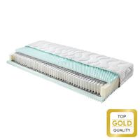 Taschenfederkernmatratze Trevi H3 ca. 200x200cm - Weiß, Textil (200/200cm) - Premium Living