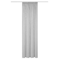 Fertigvorhang Softy Grau ca. 140x160cm - Grau, Basics, Textil (140/160cm)