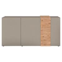 Komoda Amalfi 2 - kašmir/hrast artisan, Moderno, pločasti materijal (181/86/44cm) - Modern Living