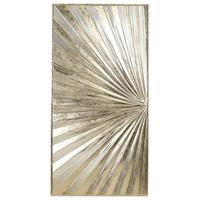 Zidna Dekoracija Ekon - zlatne boje, Romantično / ladanjski, metal (46/90/3cm) - Mömax