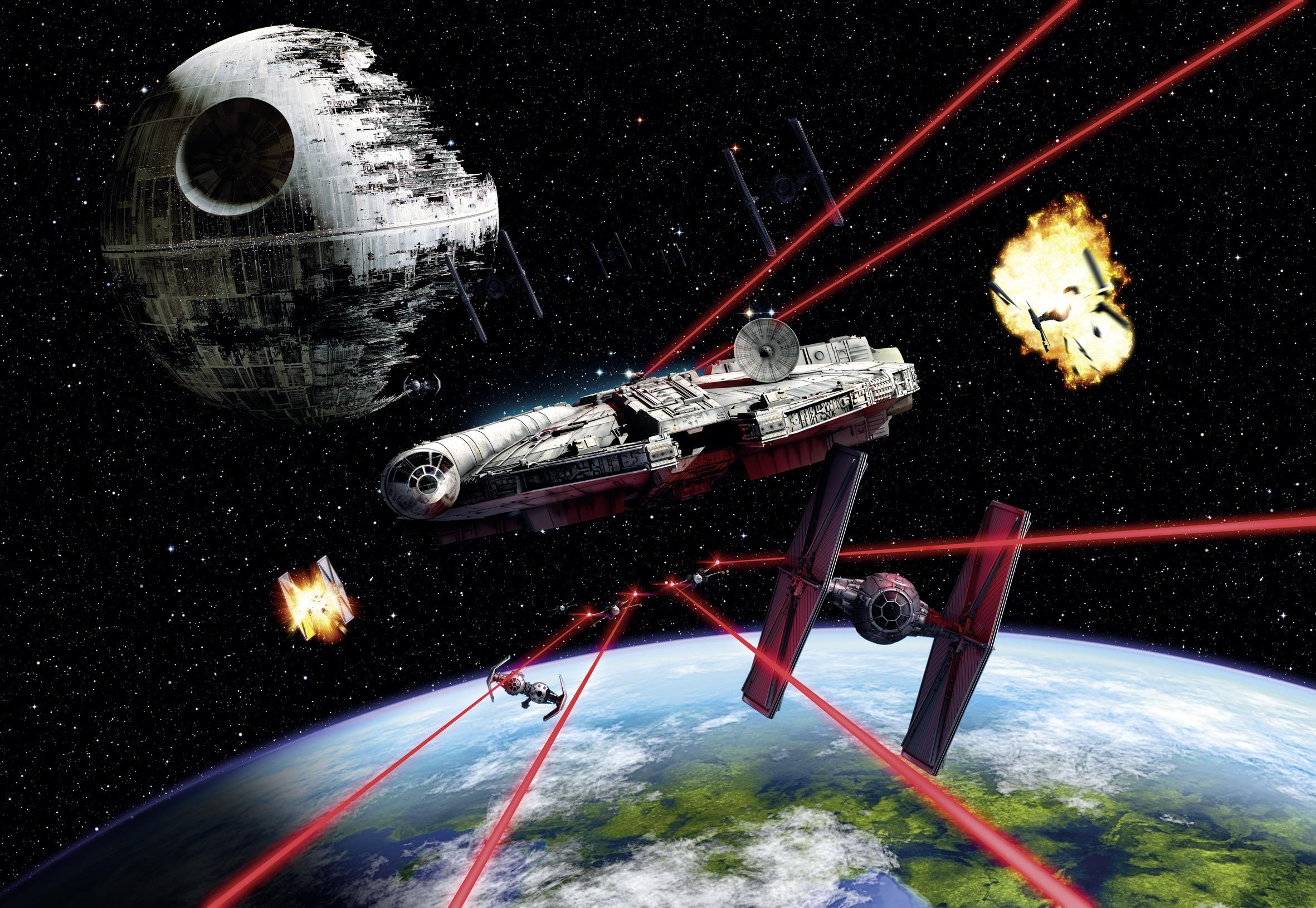 Fototapete Star Wars ca. 368x254cm - MODERN, Papier (368/254cm) - Mömax