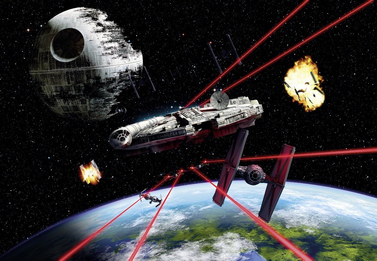 Fototapete Star Wars ca. 368x254cm - MODERN, Papier (368/254cm) - Mömax
